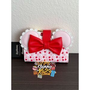 Loungefly Disney Minnie Mouse Valentine Ears Wallet